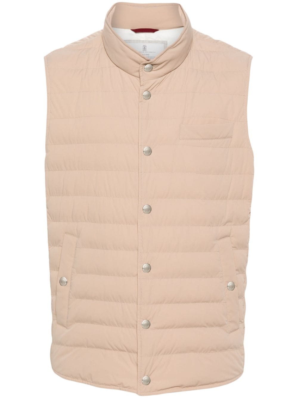 Brunello Cucinelli BRUNELLO CUCINELLI- Nylon Padded Vest