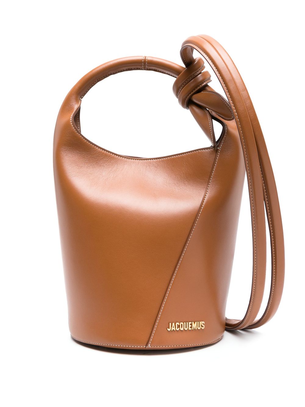 Jacquemus JACQUEMUS- Le Petit Tourni Leather Bucket Bag