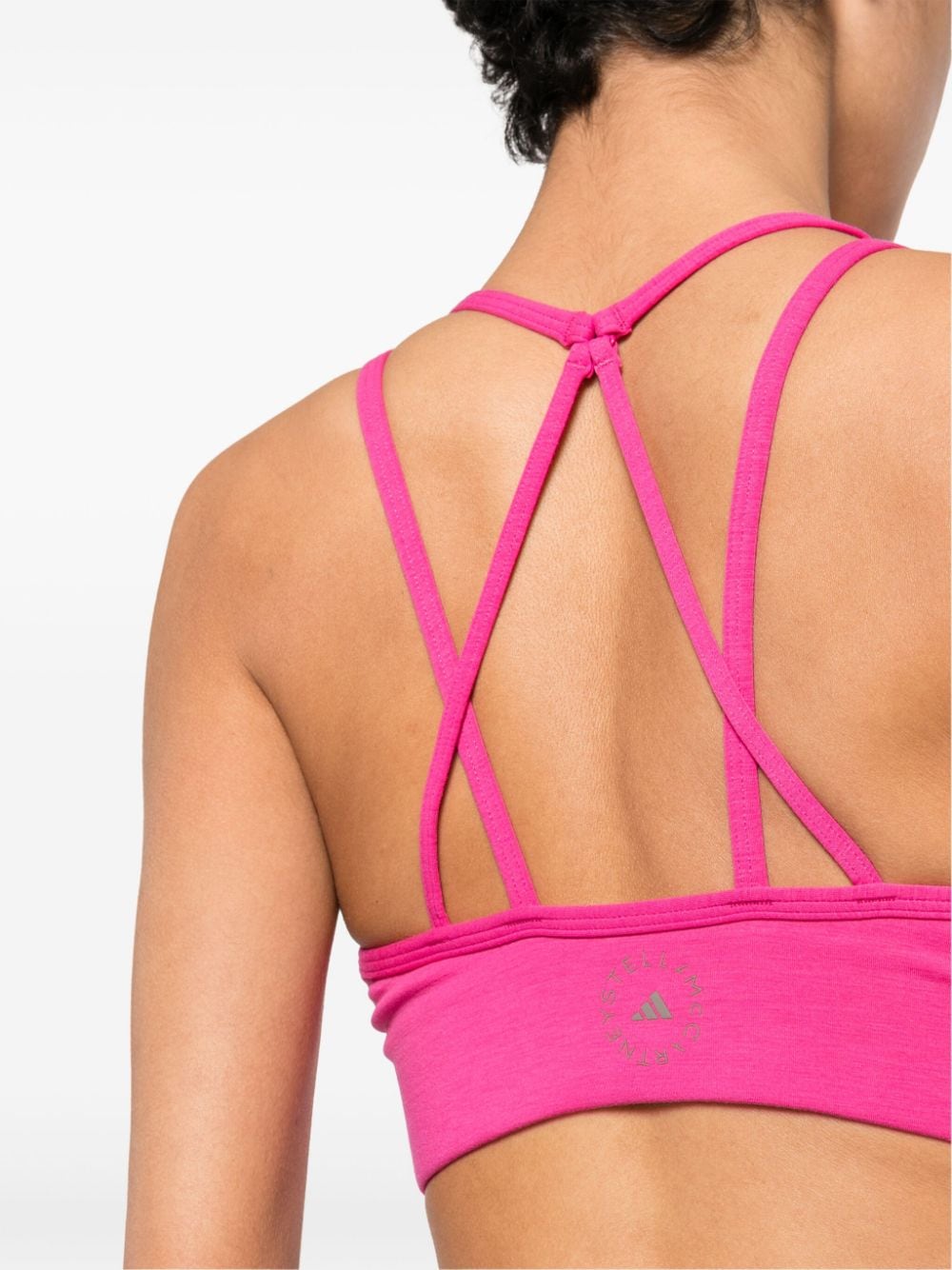 Adidas By Stella Mccartney ADIDAS BY STELLA MCCARTNEY- Logo Sports Bra