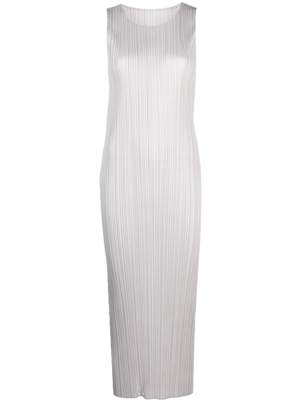 Pleats Please Issey Miyake PLEATS PLEASE ISSEY MIYAKE- Pleated Pencil Midi Dress