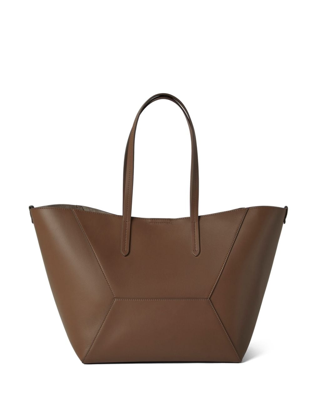 Brunello Cucinelli BRUNELLO CUCINELLI- Leather Shopping Bag