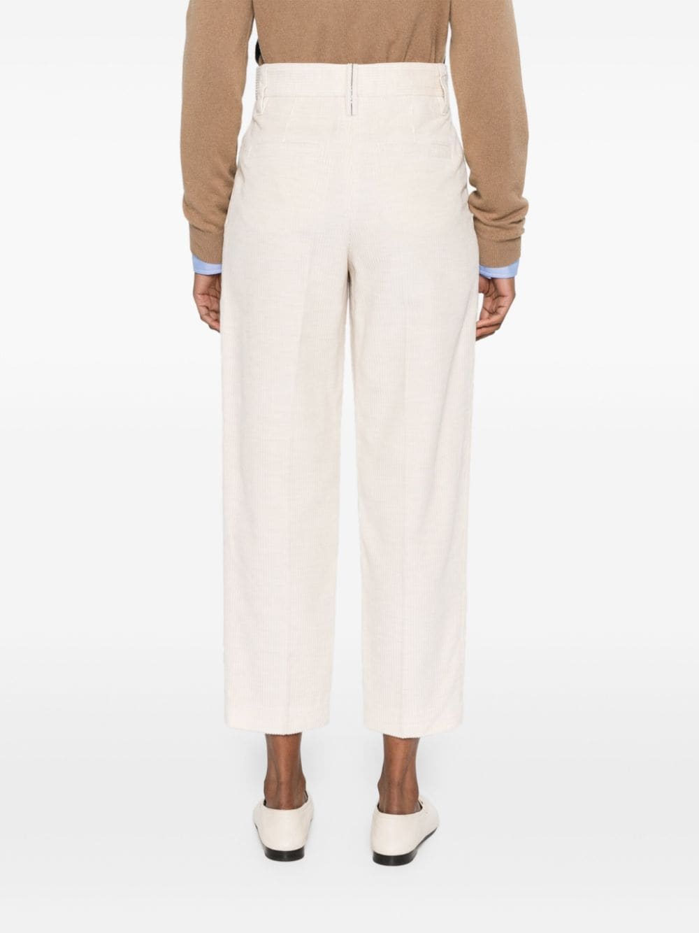 Brunello Cucinelli BRUNELLO CUCINELLI- Cotton Blend Trousers