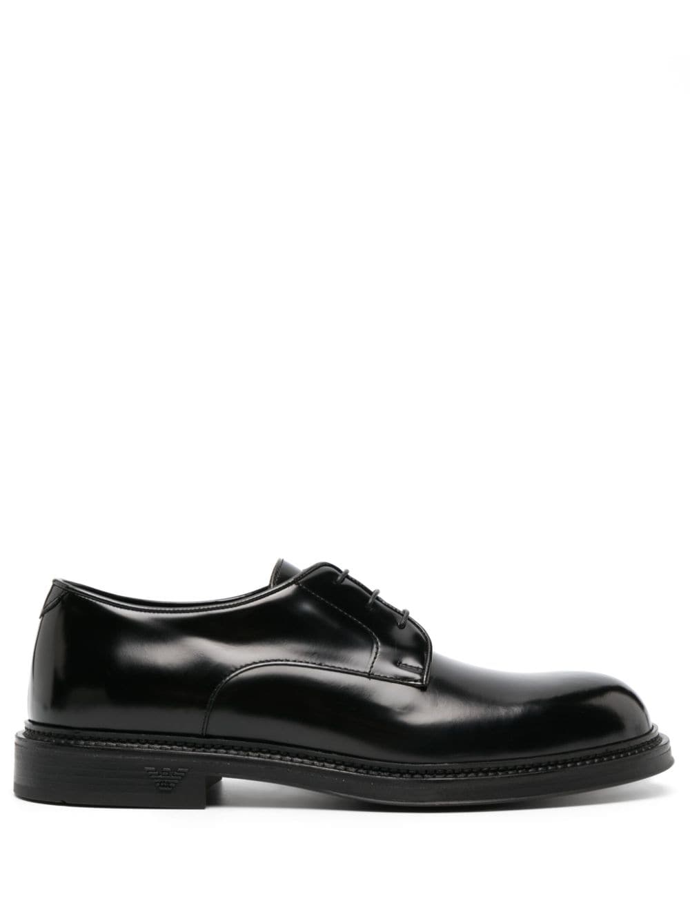 Emporio Armani EMPORIO ARMANI- Shiny Leather Laced Shoes