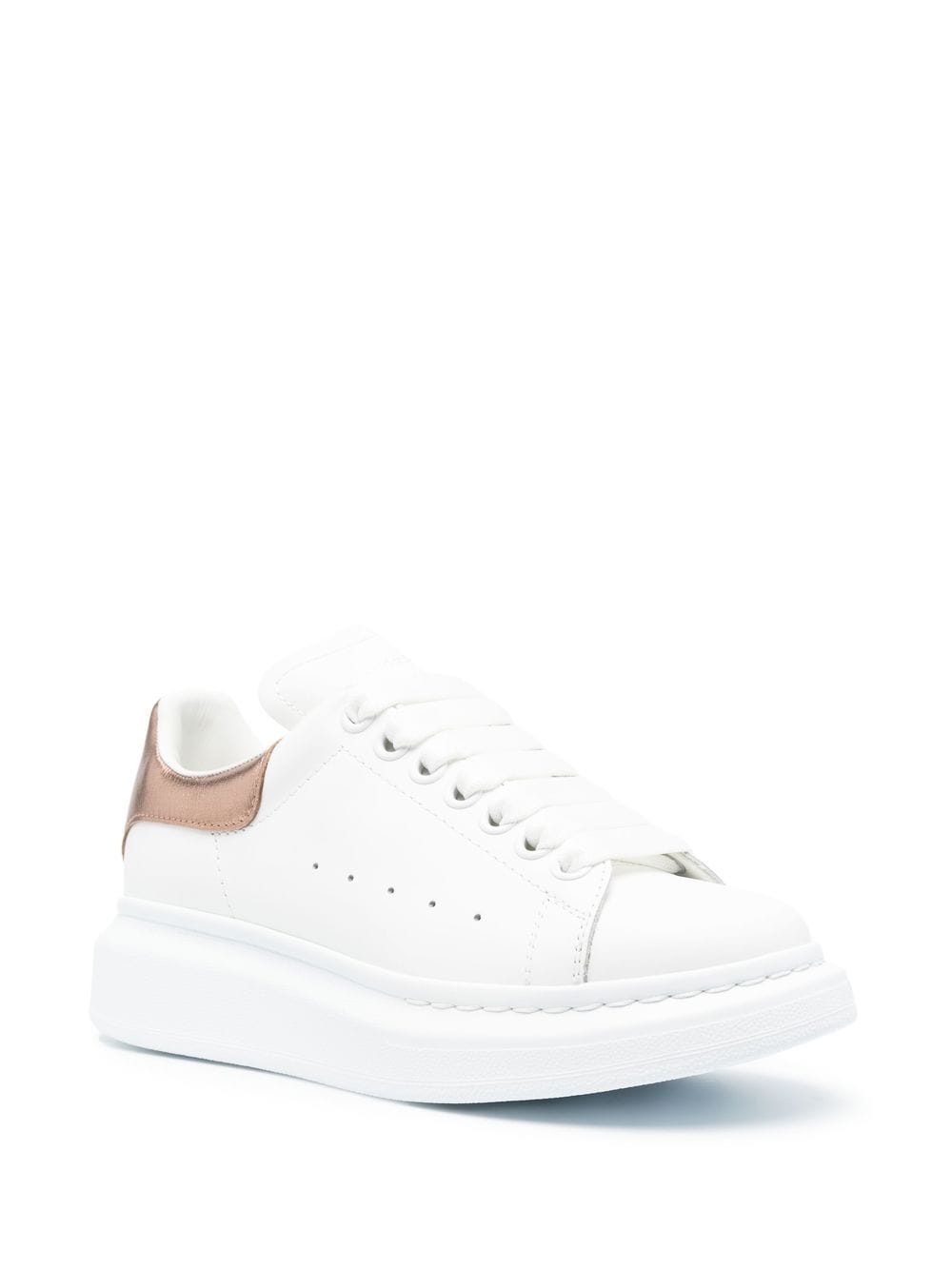 Alexander McQueen ALEXANDER MCQUEEN- Oversized Leather Sneakers