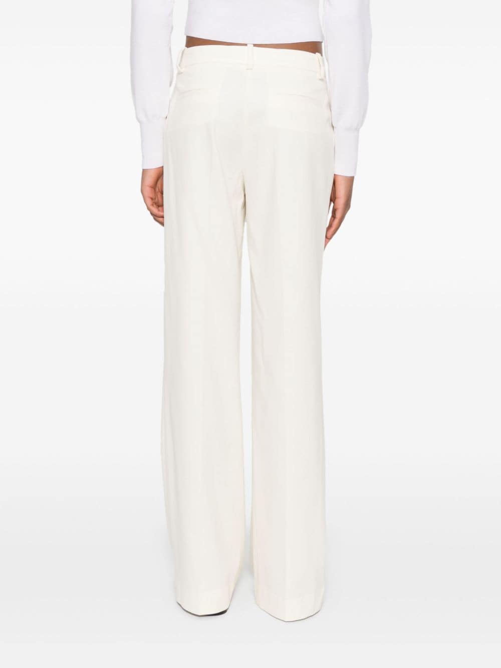 Parosh PAROSH- Crew Cotton Blend Trousers