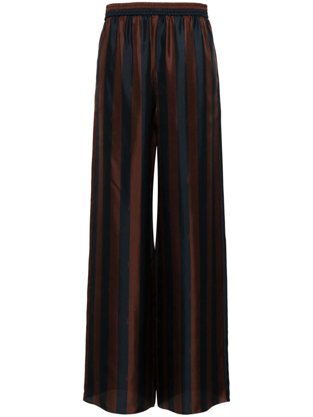 FENDI FENDI- Striped Silk Trousers