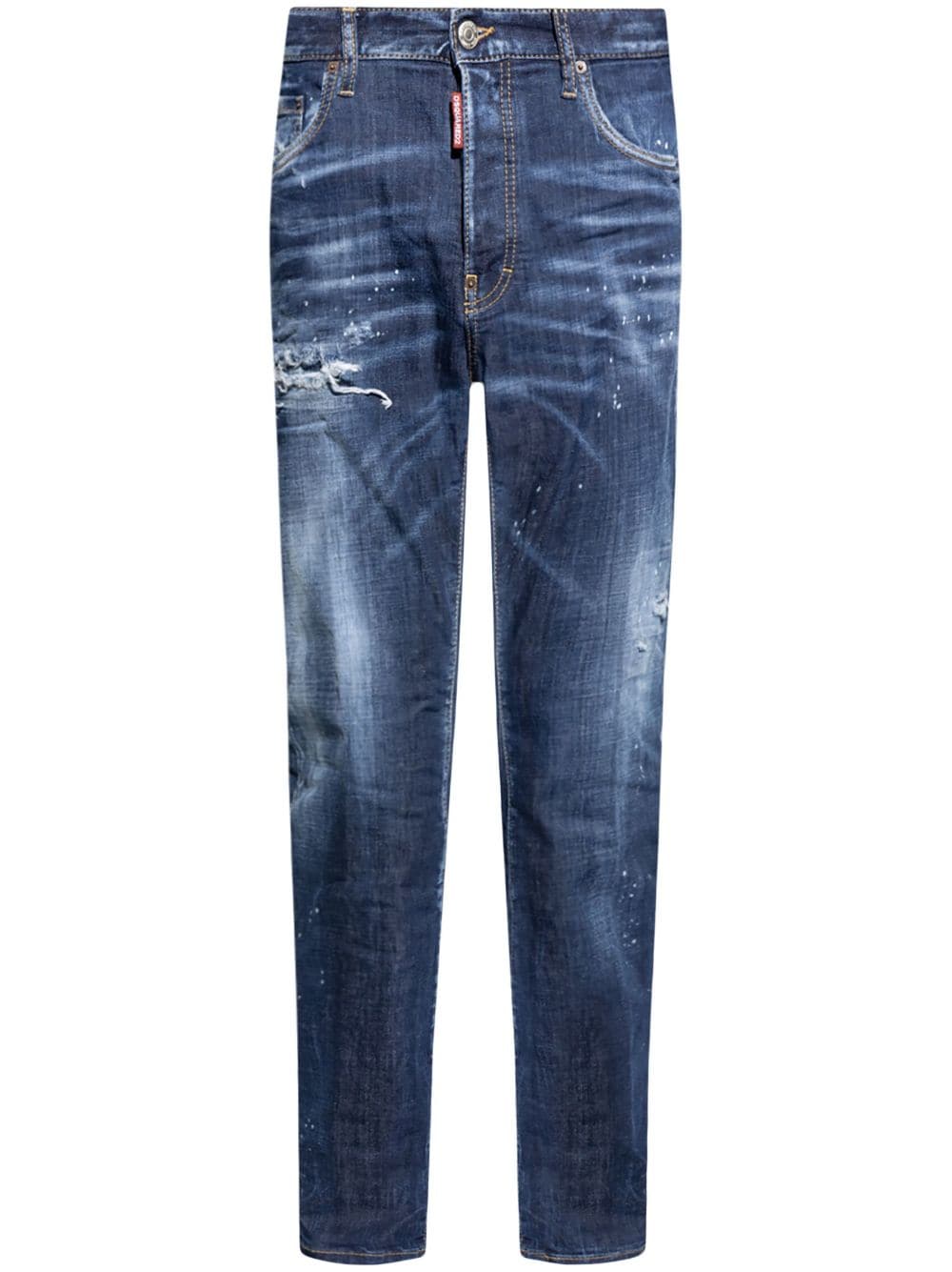 Dsquared2 DSQUARED2- 642 Denim Cotton Jeans