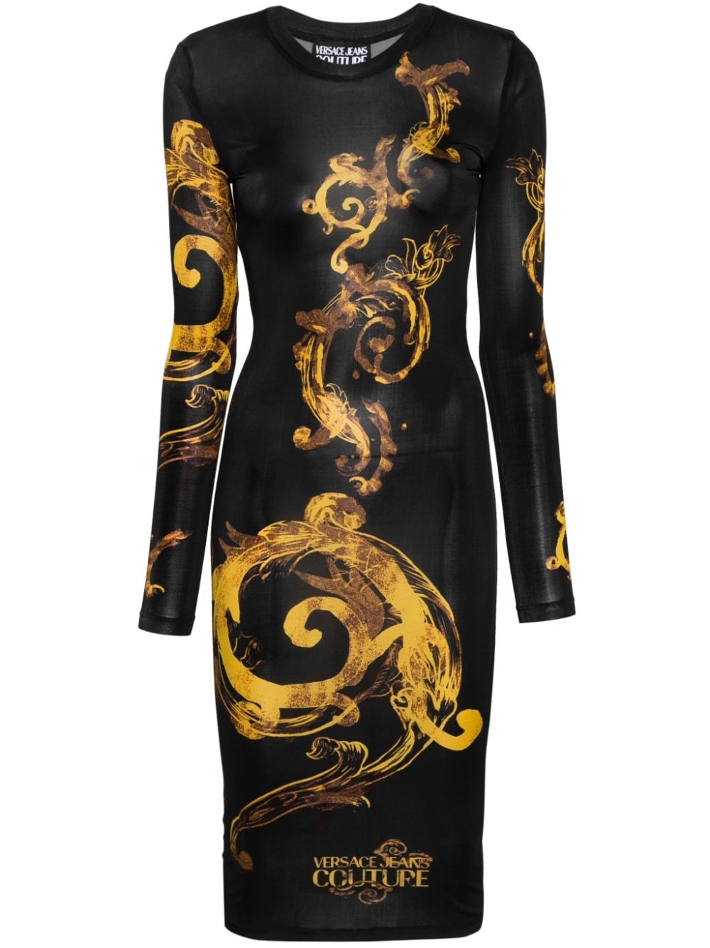 Versace Jeans Couture VERSACE JEANS COUTURE- Medium Dress With Print