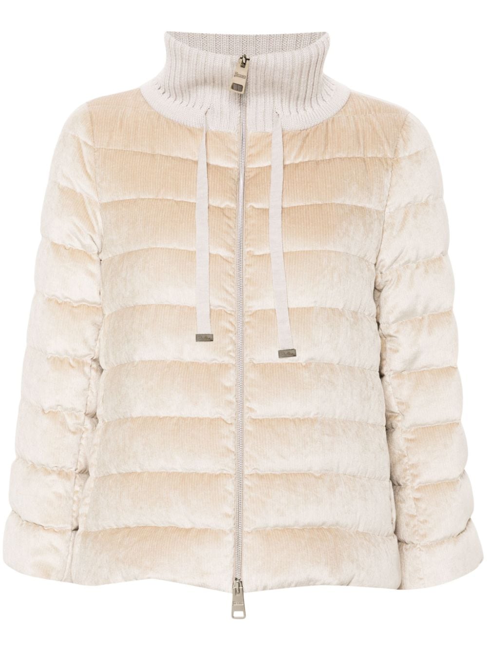 Herno HERNO- Ribbed Velvet Down Jacket