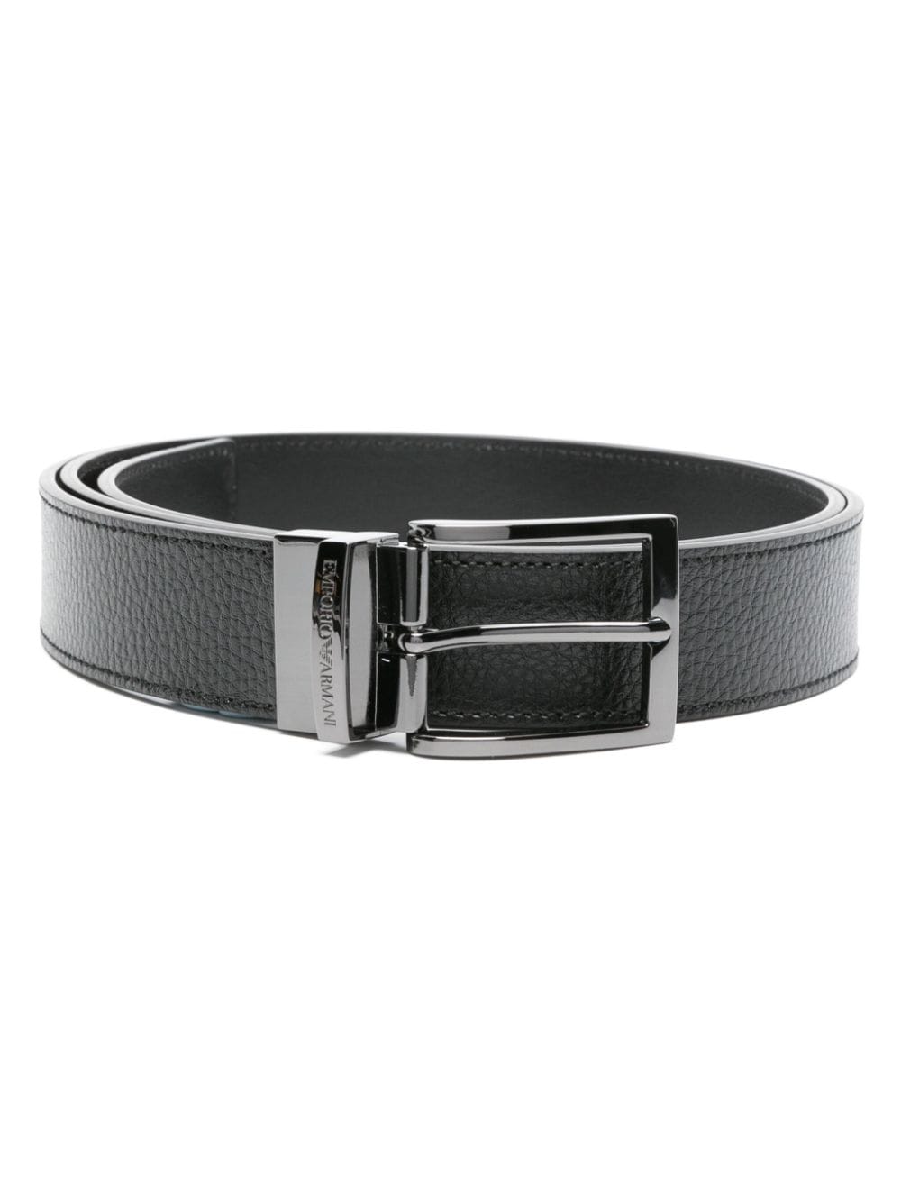 Emporio Armani EMPORIO ARMANI- Leather Reversible Belt