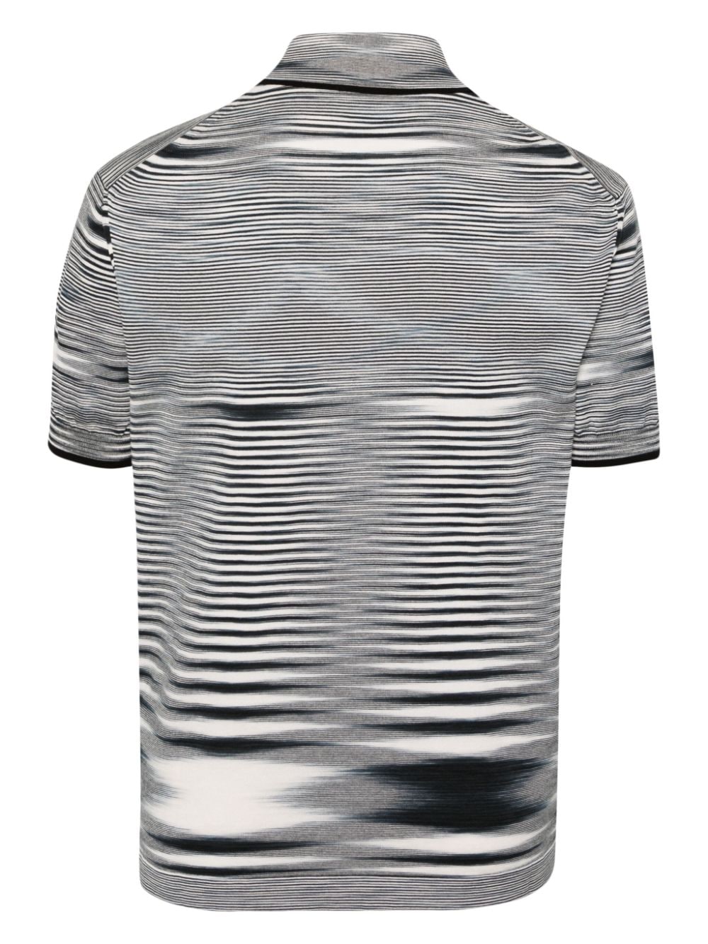 Missoni MISSONI- Tie-dye Print Cotton Polo Shirt