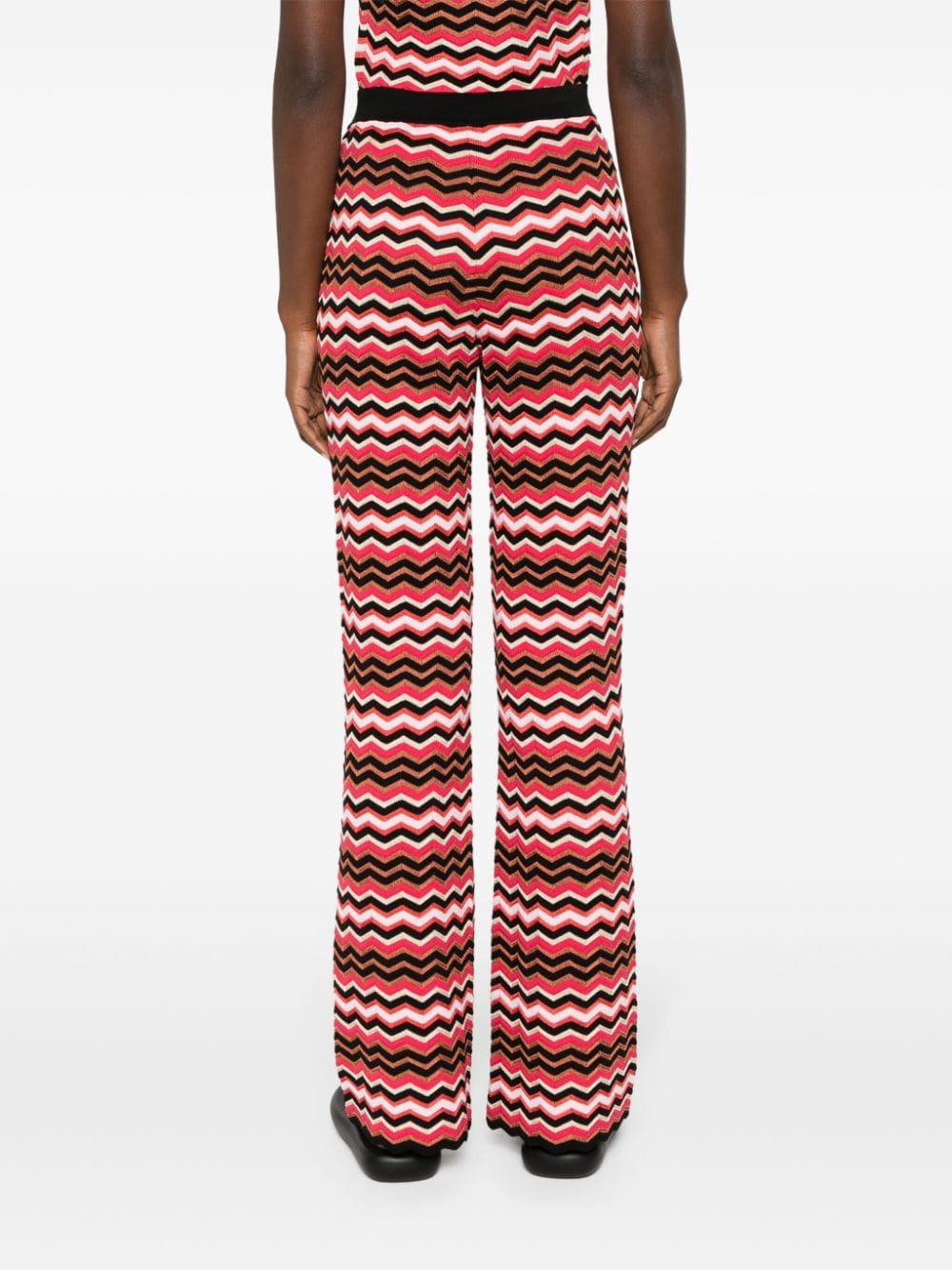 Missoni MISSONI- Zigzag Pattern Flared Trousers