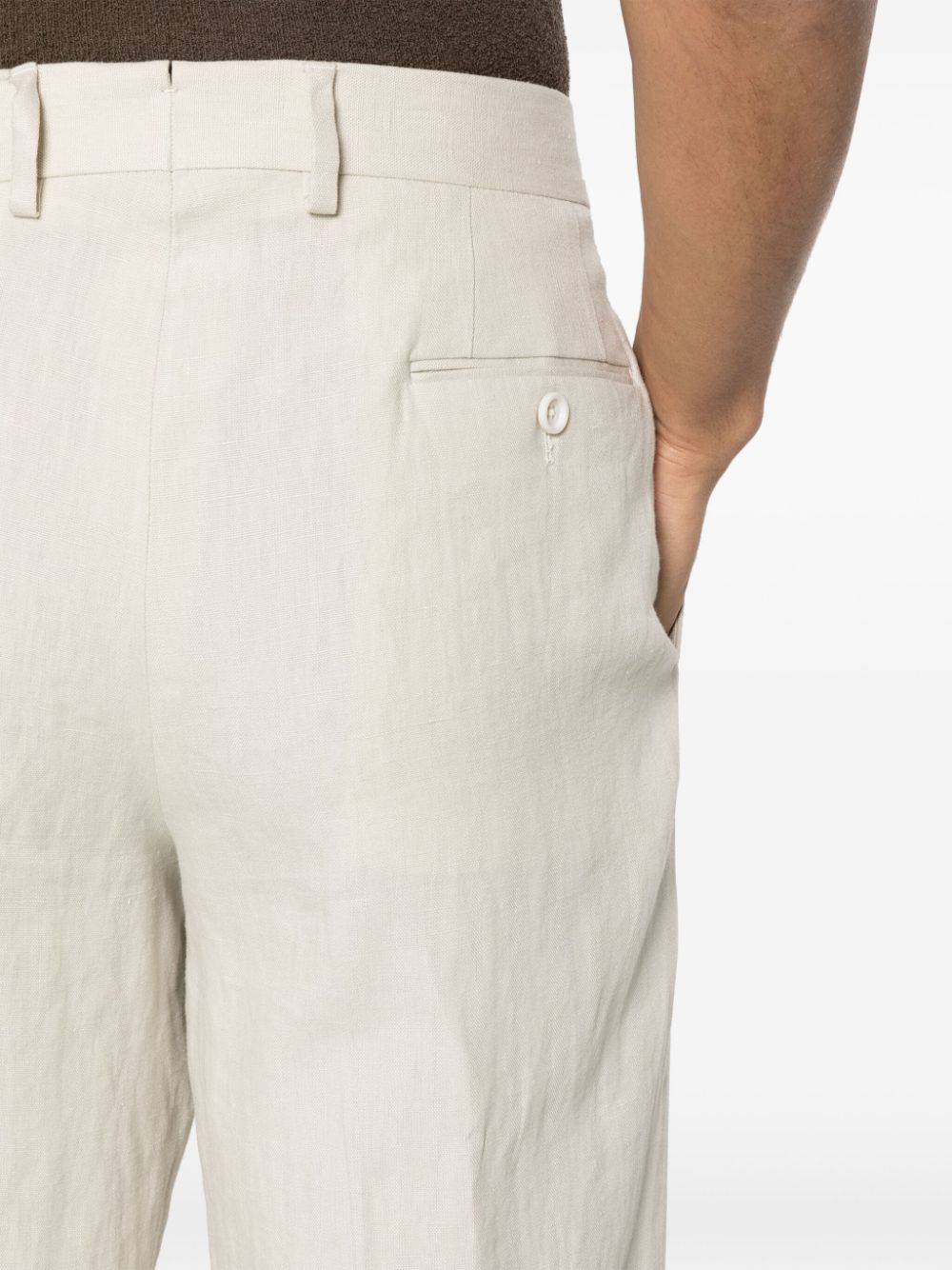 Lardini LARDINI- Trousers With Logo