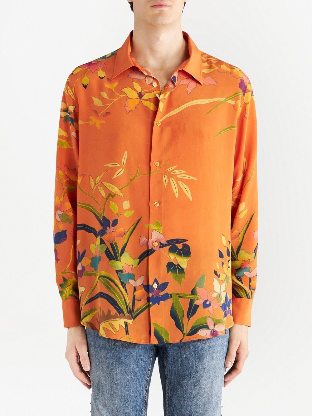 Etro ETRO- Printed Silk Shirt