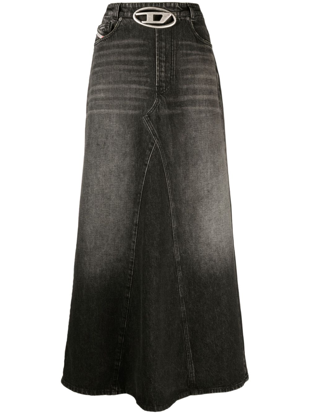 Diesel DIESEL- Denim Maxi Skirt