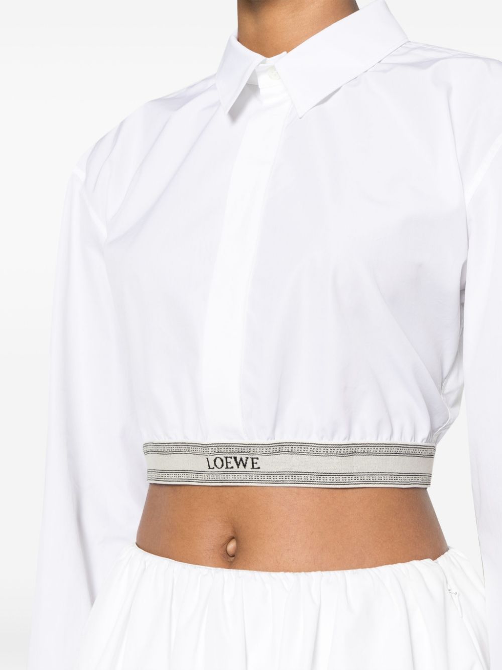 Loewe LOEWE- Cotton Cropped Shirt