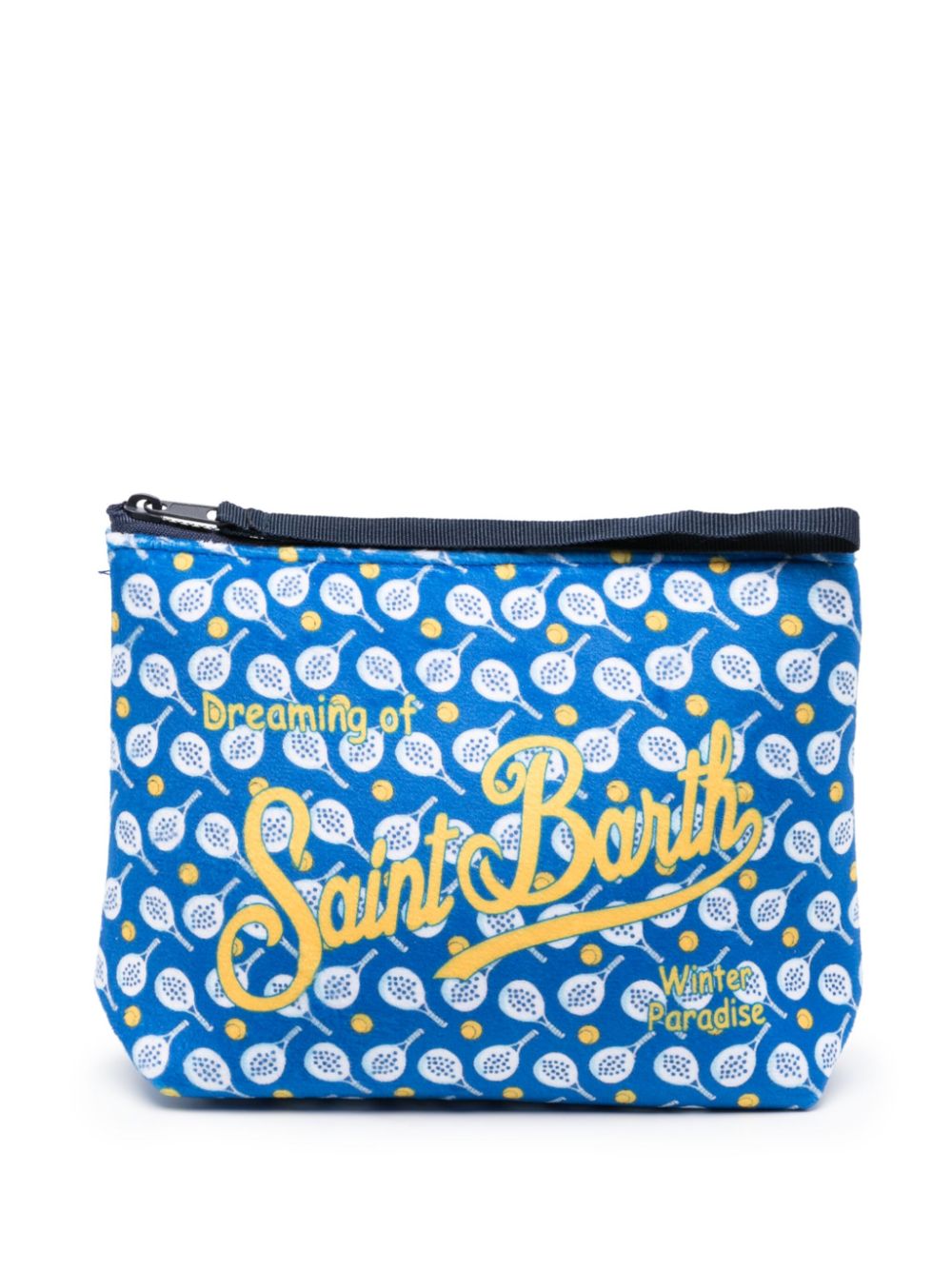 Mc2 Saint Barth MC2 SAINT BARTH- Logoed Clutch Bag With Print