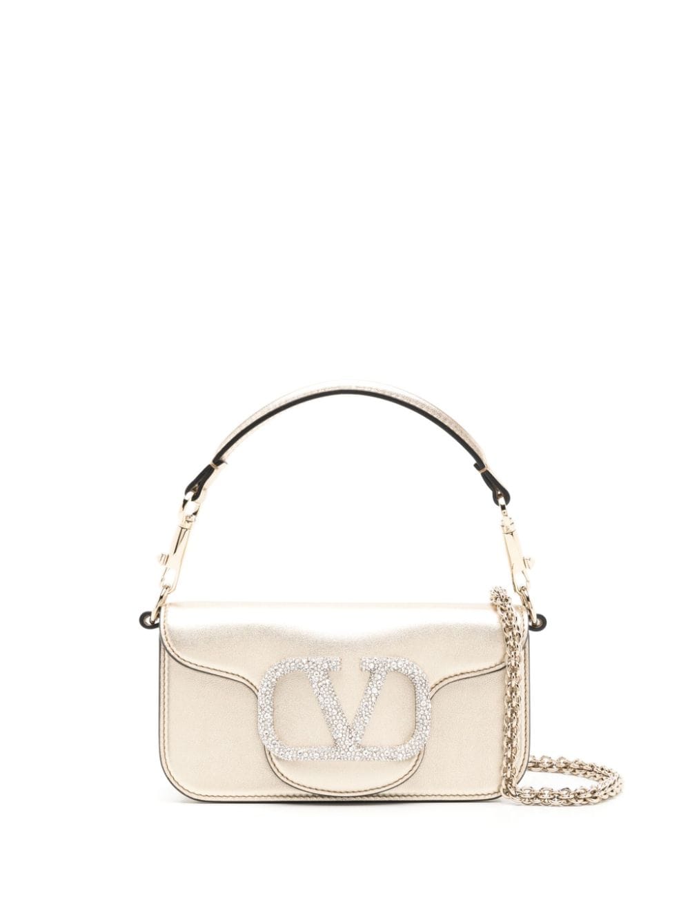 VALENTINO GARAVANI VALENTINO GARAVANI- Locò Small Leather Shoulder Bag