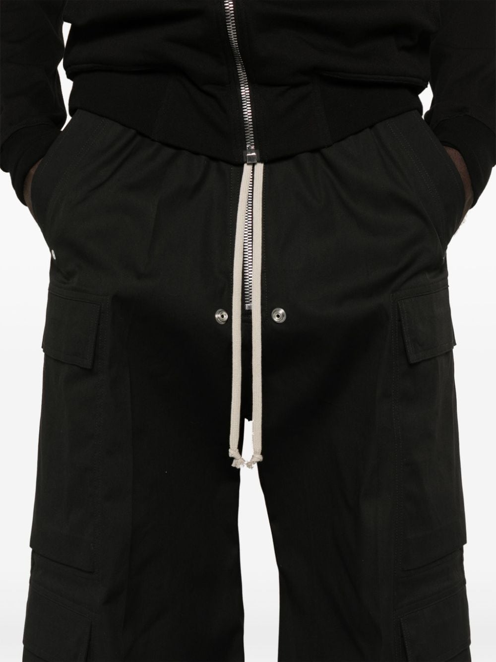 Rick Owens RICK OWENS- Trousers With Logo