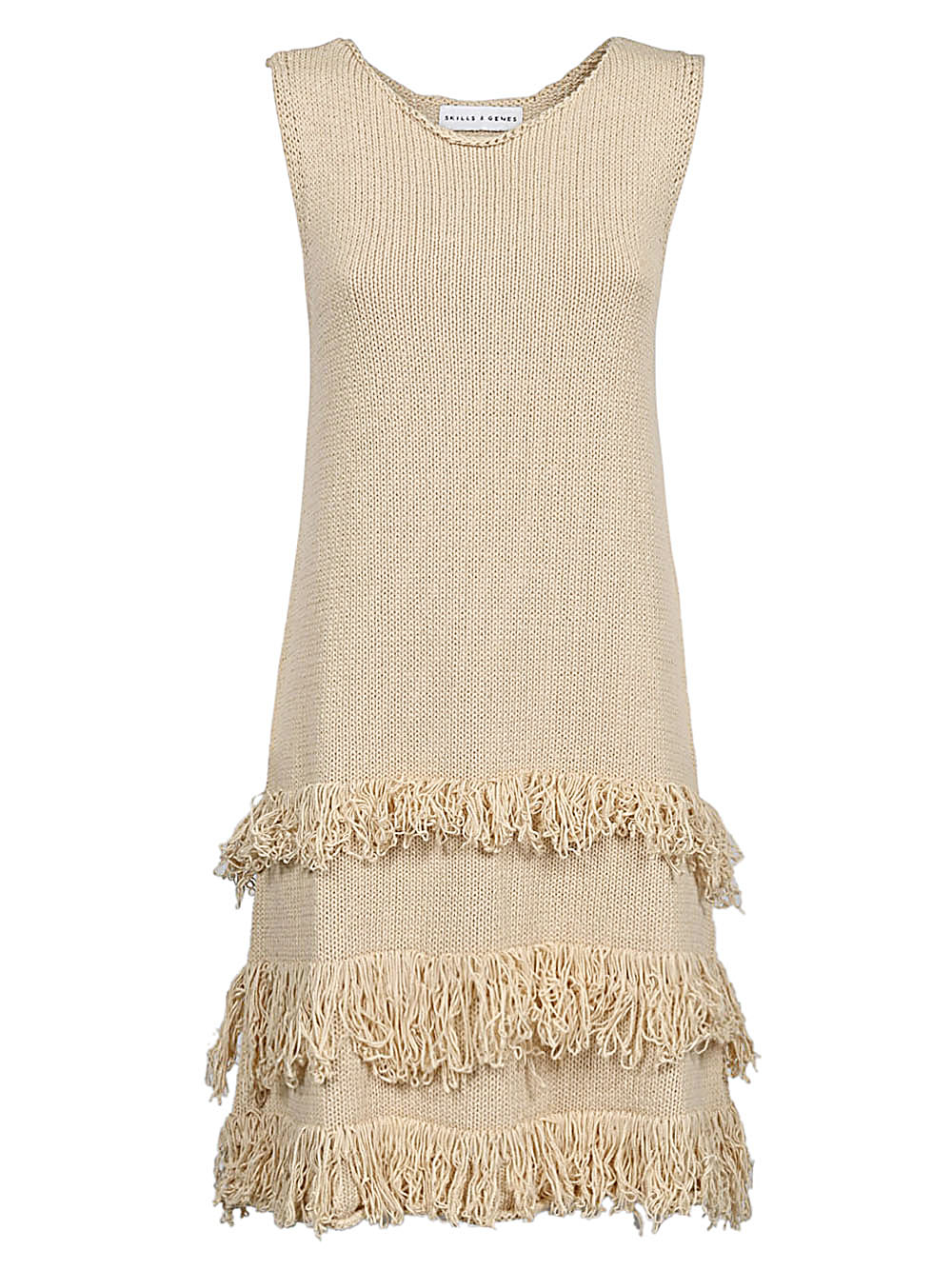 Skills & Genes SKILLS & GENES- Fringed Short Dress