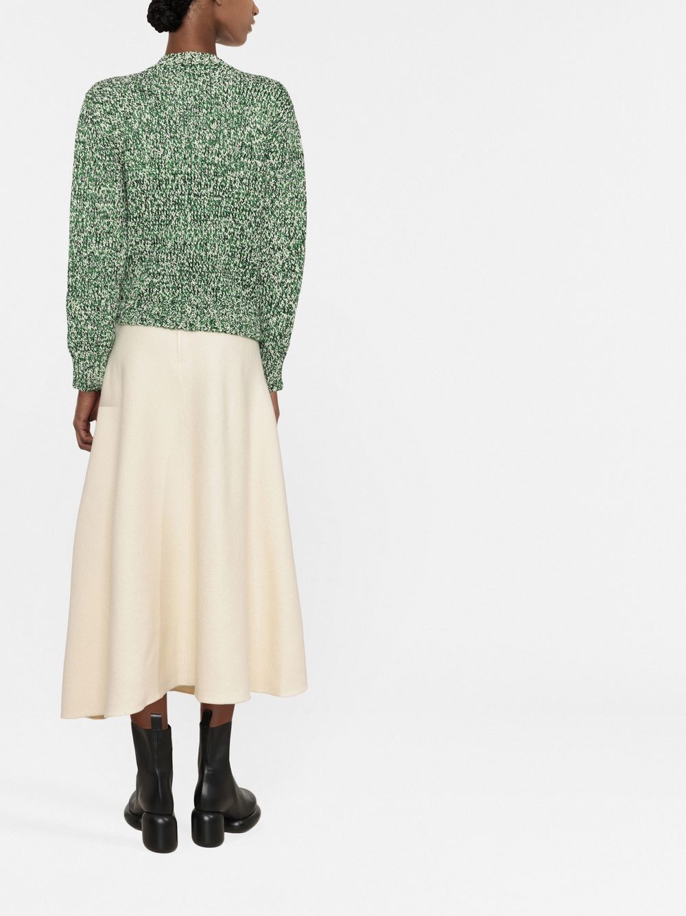 Jil Sander JIL SANDER- Wool Midi Skirt