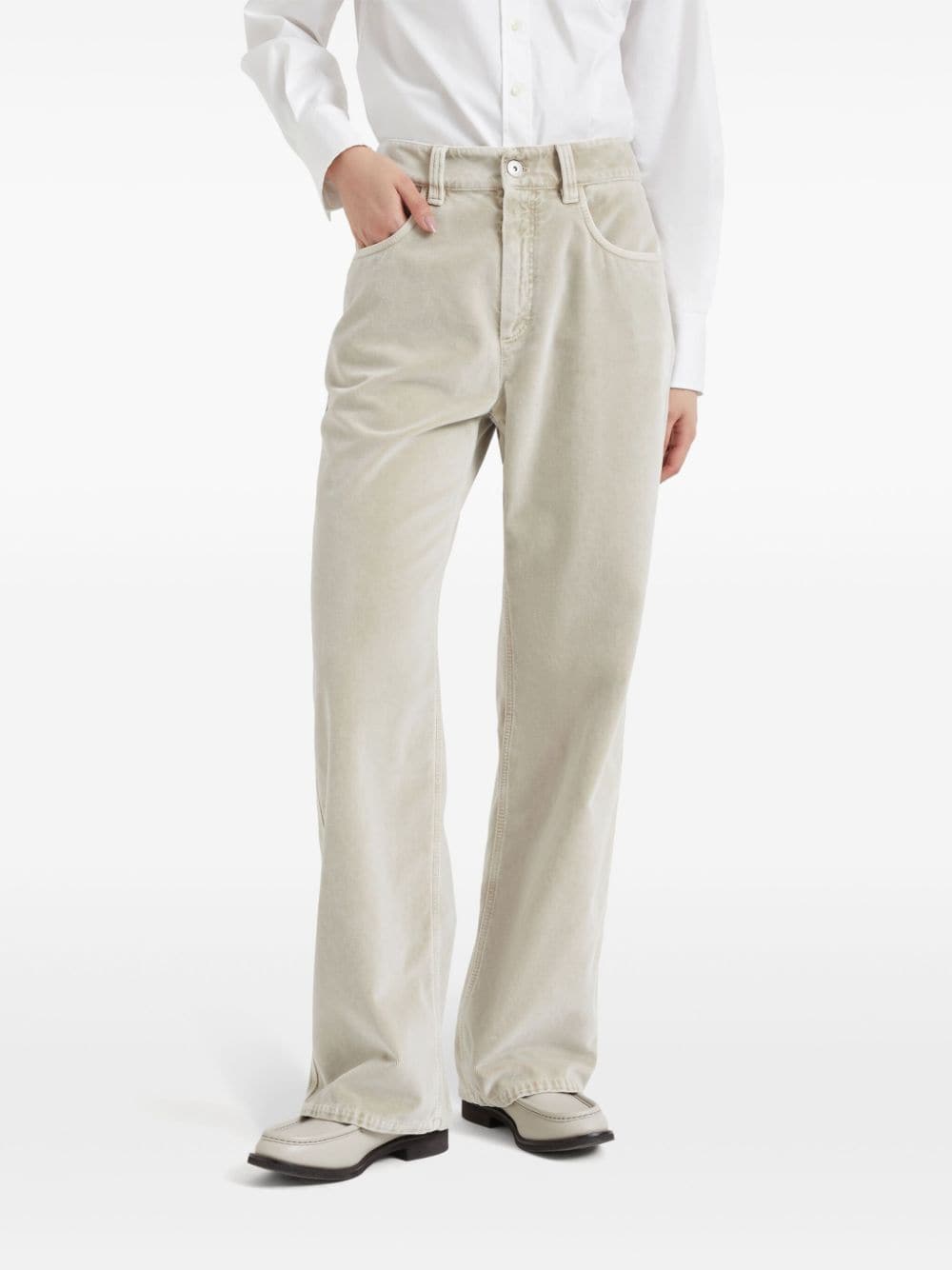 Brunello Cucinelli BRUNELLO CUCINELLI- Cotton Trousers