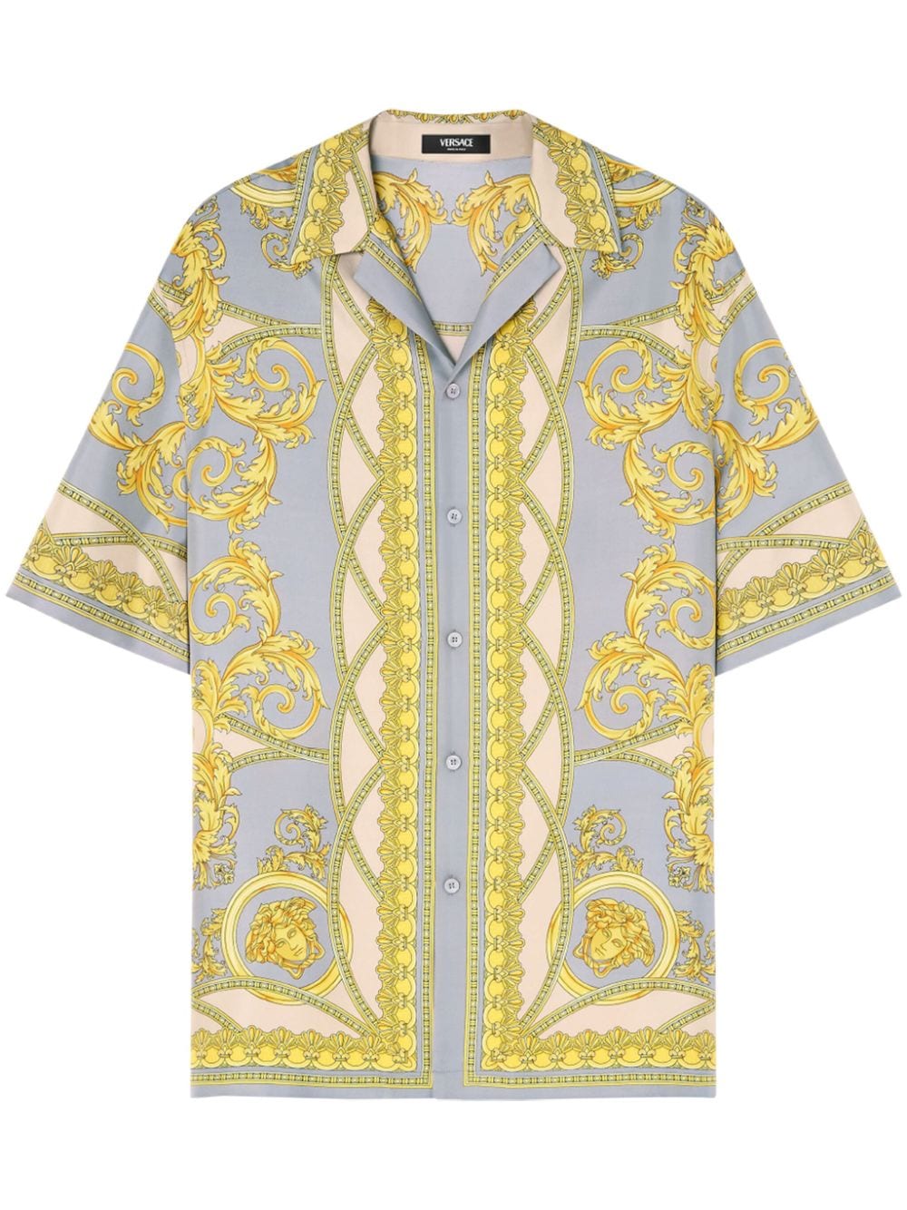 Versace VERSACE- Barocco Print Silk Shirt