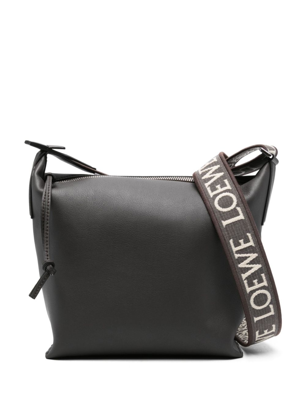 Loewe LOEWE- Cubi Small Leather Crossbody Bag