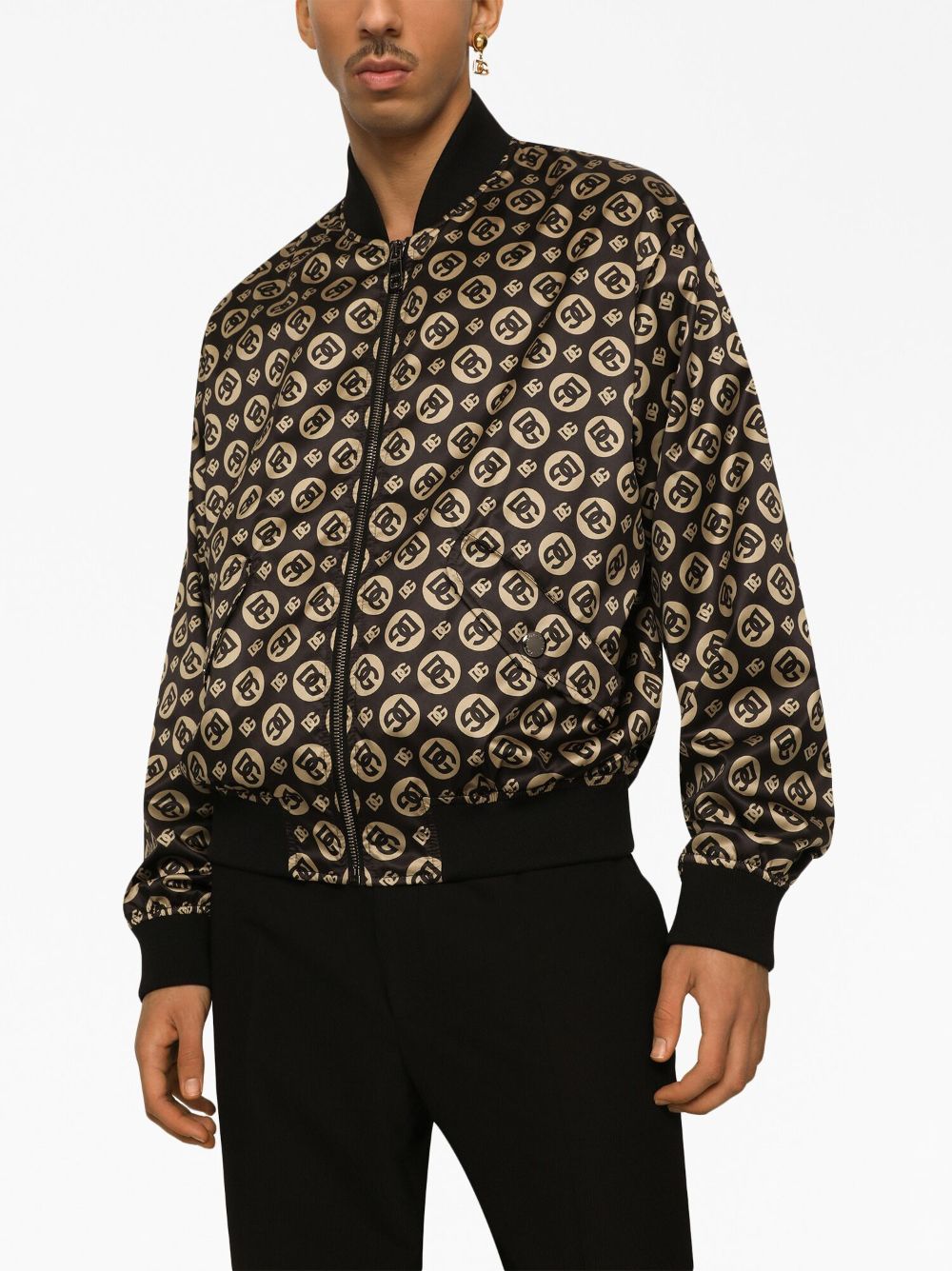 Dolce & Gabbana DOLCE & GABBANA- Logomania Bomber Jacket