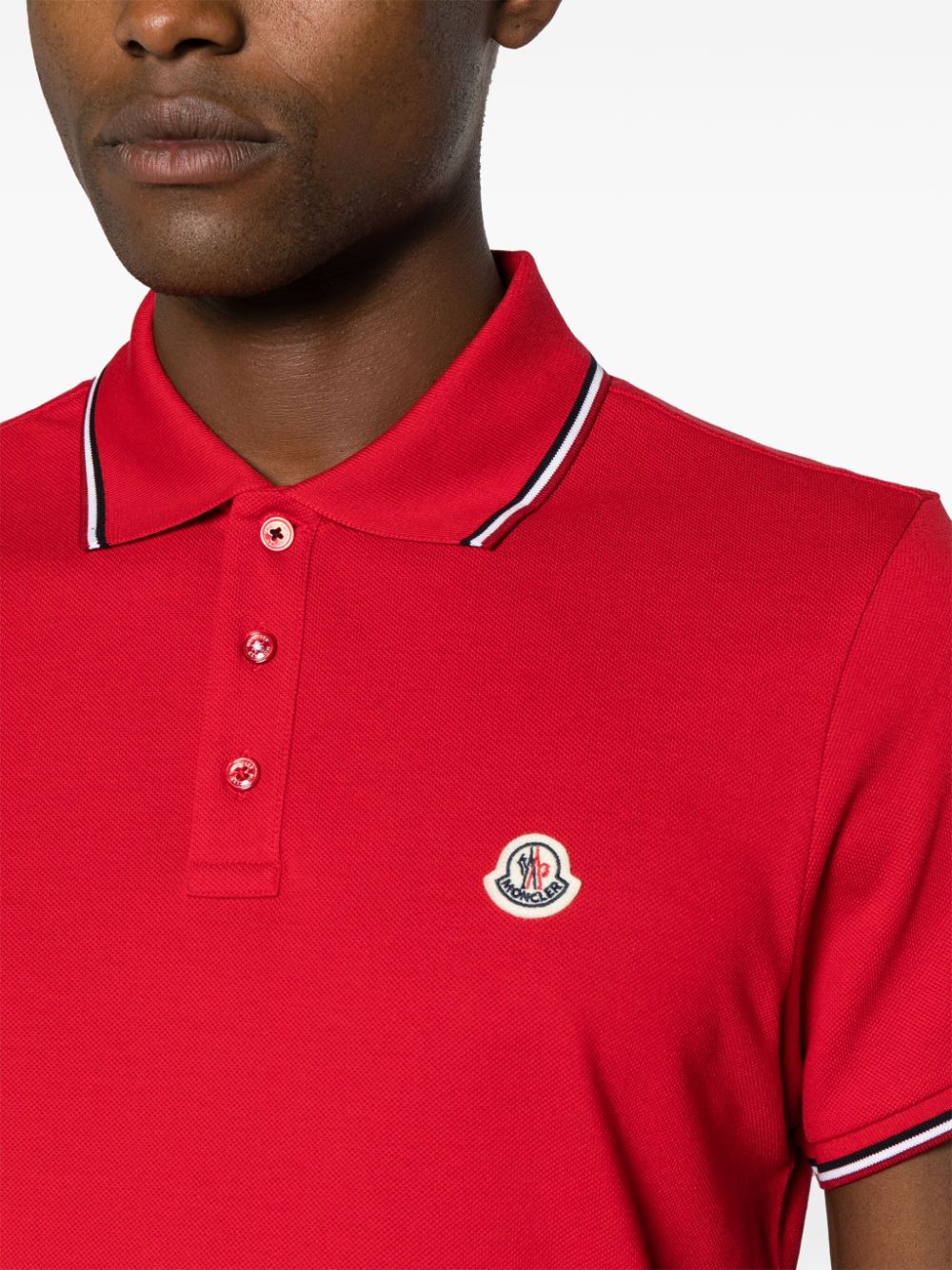 Moncler MONCLER- Polo With Logo