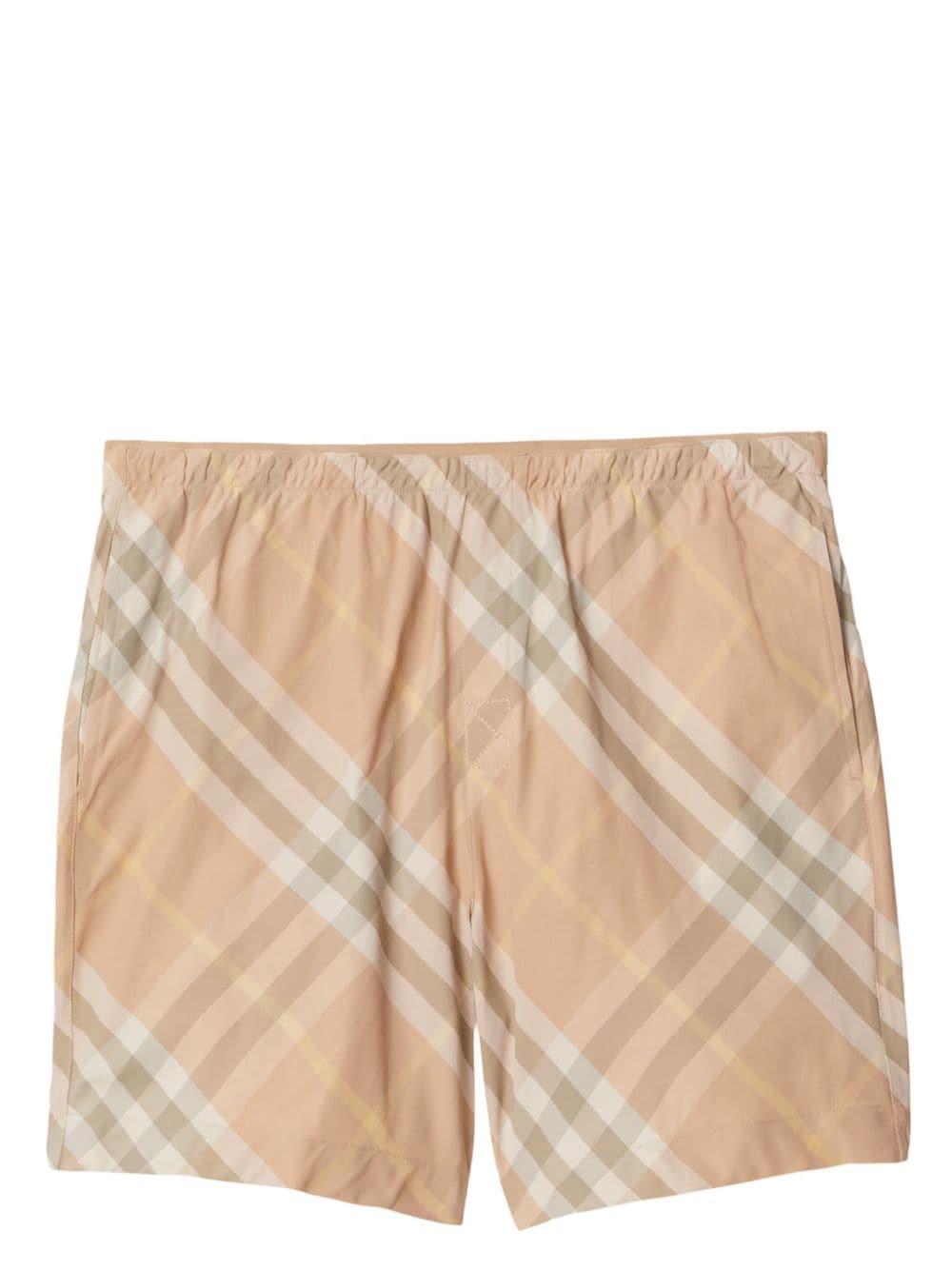 Burberry BURBERRY- Check Motif Swim Shorts