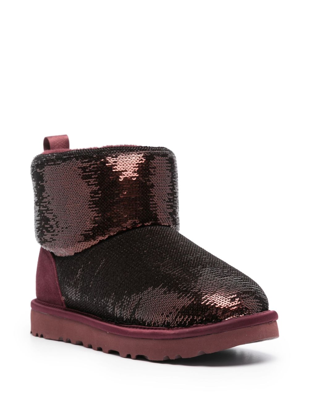  UGG AUSTRALIA- Classic Mini Mirror Ball Boots