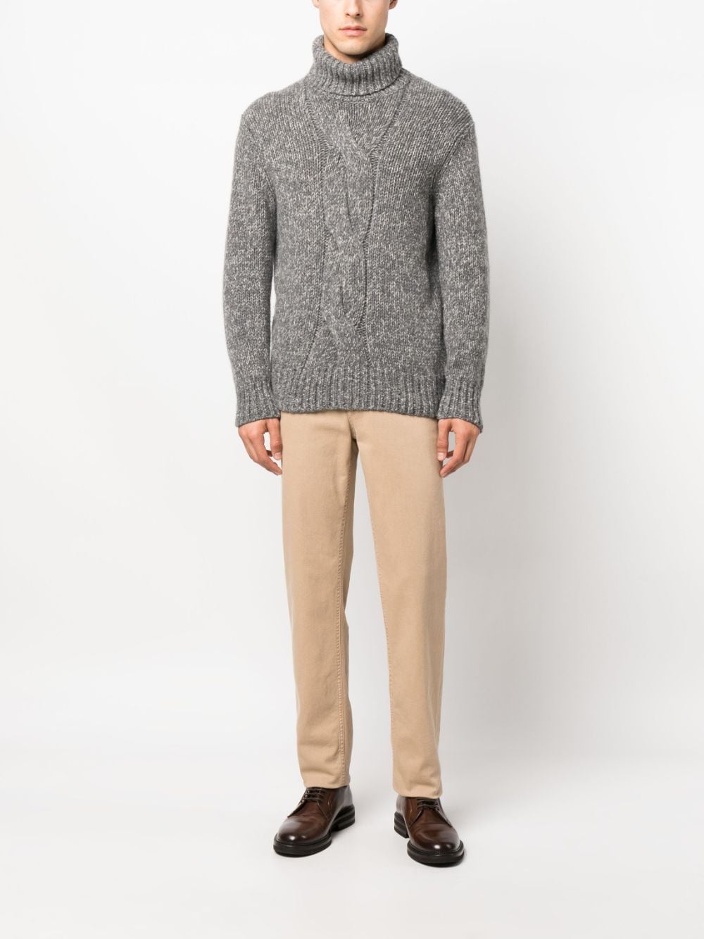 Brunello Cucinelli BRUNELLO CUCINELLI- Cashmere Turtleneck Sweater