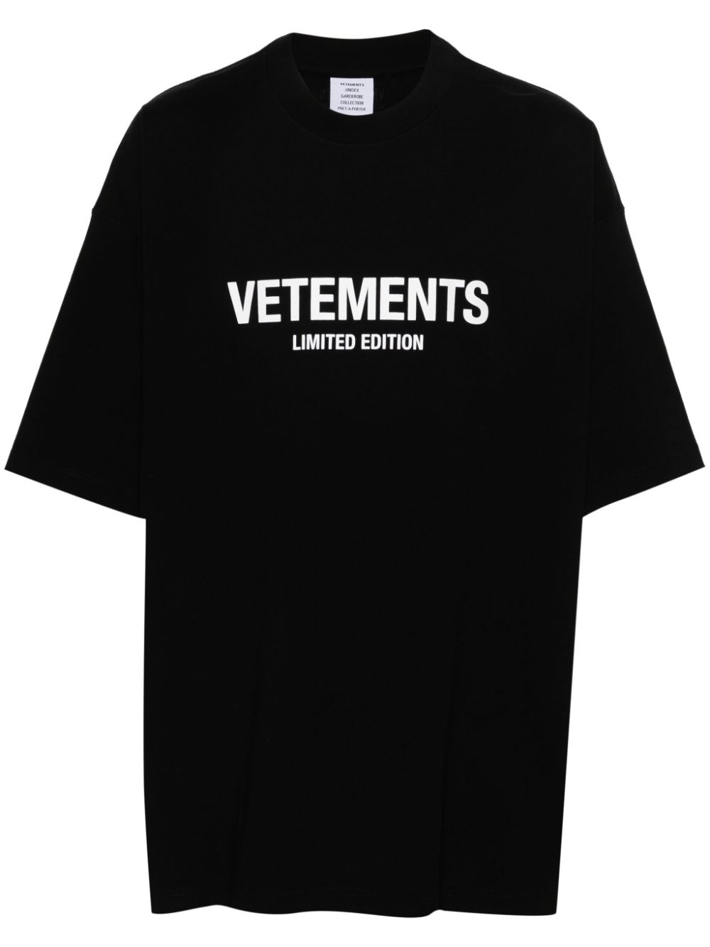Vetements VETEMENTS- Logo Cotton T-shirt