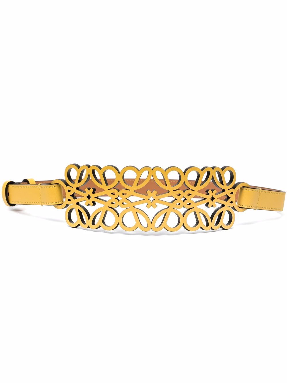 Loewe LOEWE- Anagram Cut Out Belt