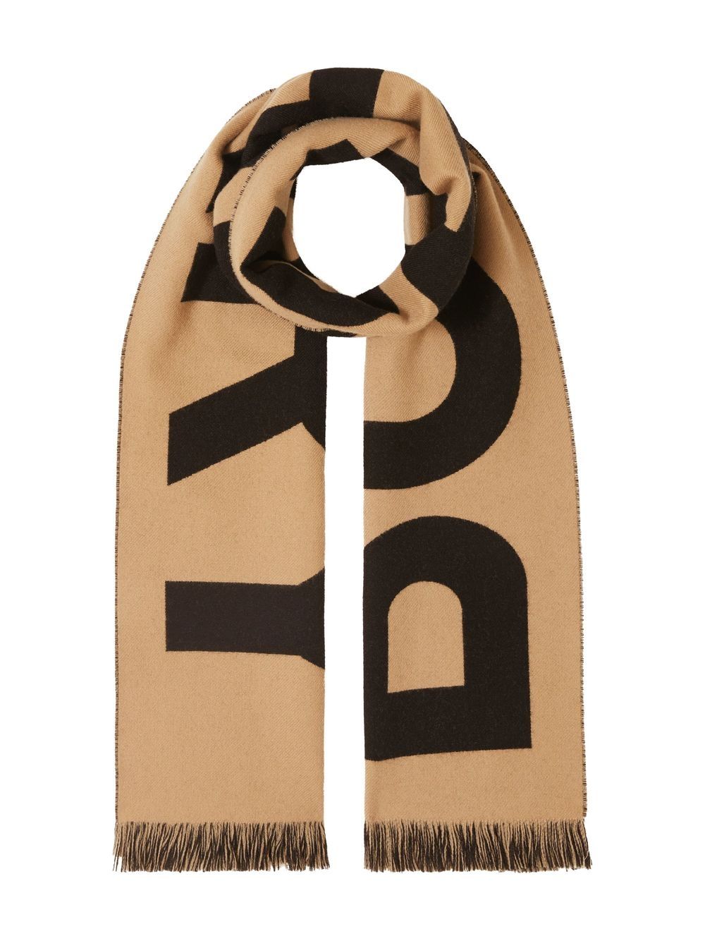 Burberry BURBERRY- Logo Wool Scarf