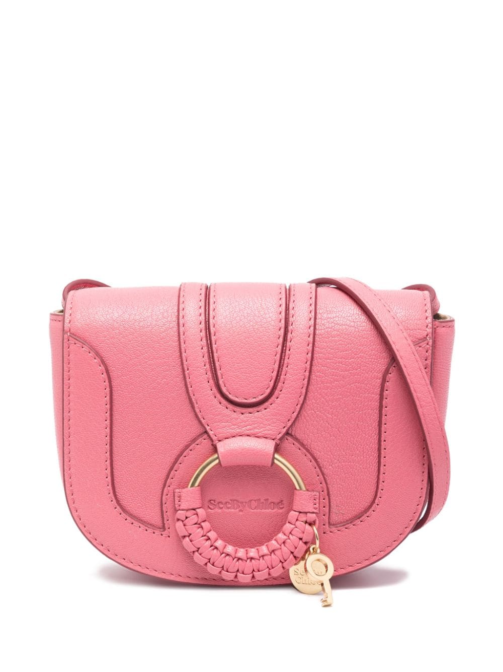 See By Chloé SEE BY CHLOÉ- Hana Mini Leather Crossbody Bag