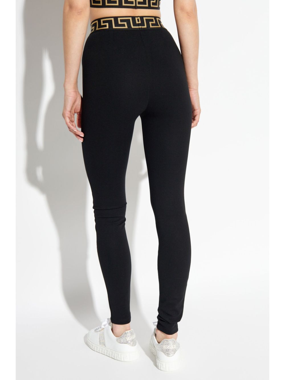 Versace VERSACE- Greca Waistband Leggings