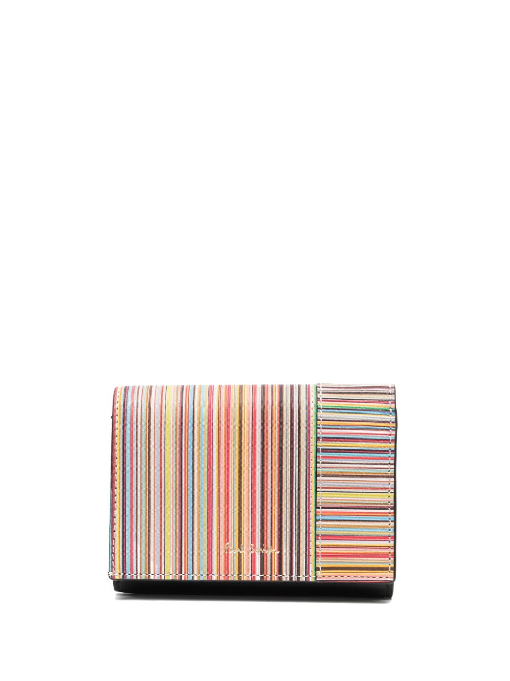 Paul Smith PAUL SMITH- Signature Stripe Mini Trifold Wallet