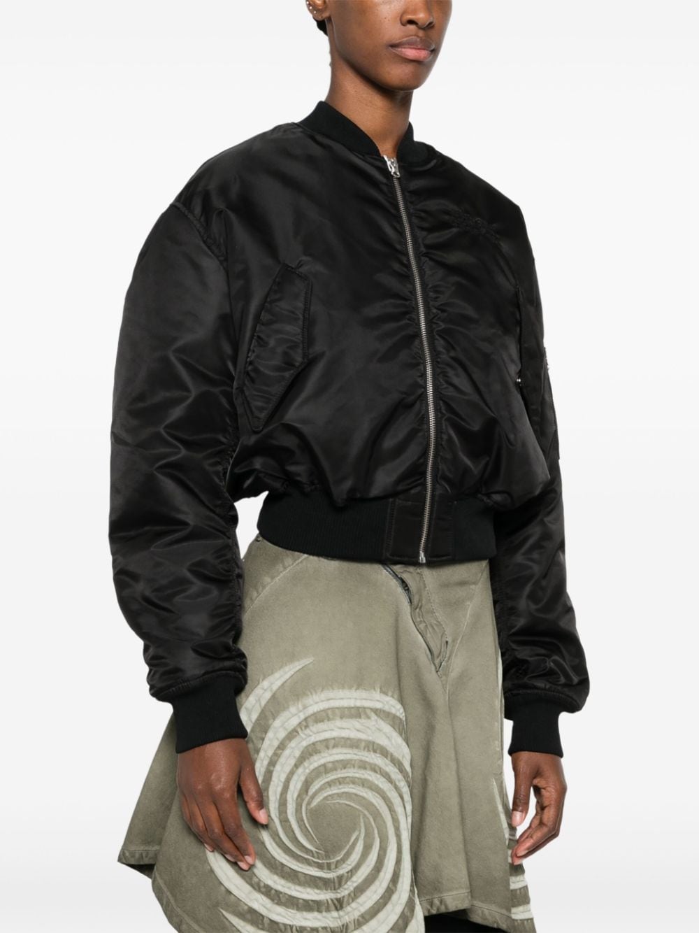 MM6 Maison Margiela MM6 MAISON MARGIELA- Nylon Bomber Jacket