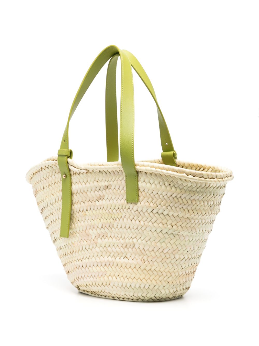 Loewe Paula's Ibiza LOEWE PAULA'S IBIZA- Basket Raffia And Leather Tote Bag