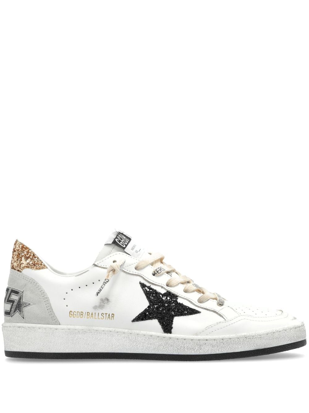 Golden Goose GOLDEN GOOSE- Ballstar Leather Sneakers