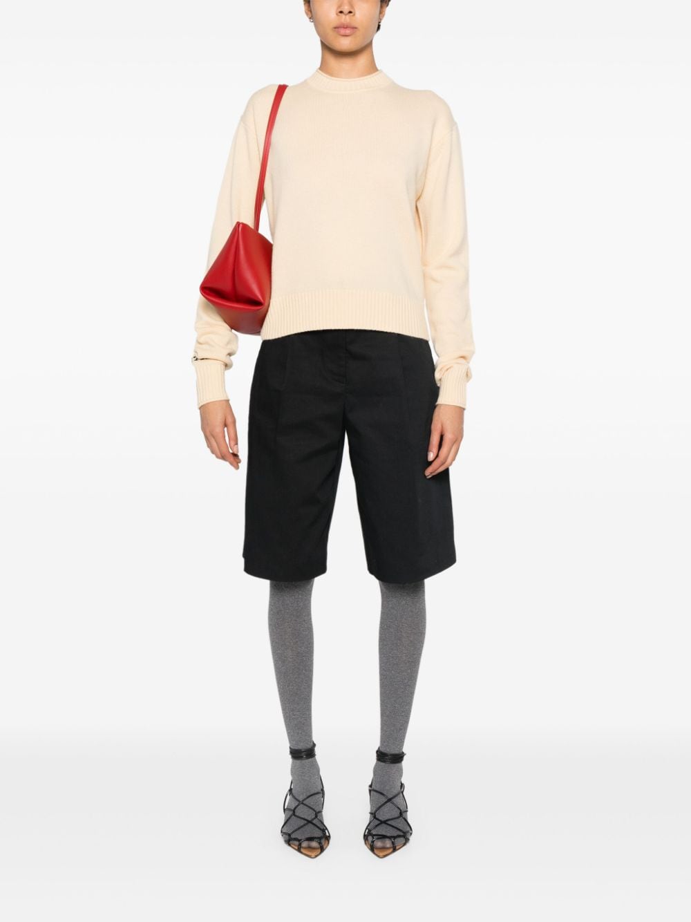 Sportmax SPORTMAX- Wool Crewneck Sweater