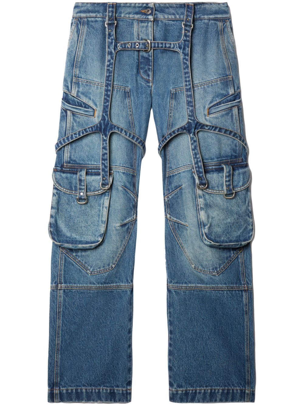 OFF-WHITE OFF-WHITE- Cargo Denim Jeans