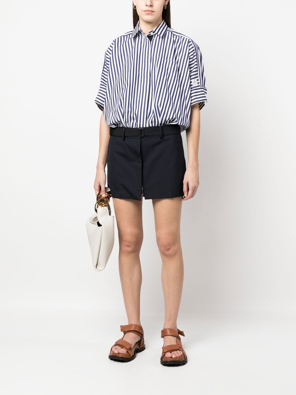 Sacai SACAI- Cotton Poplin Shirt Dress