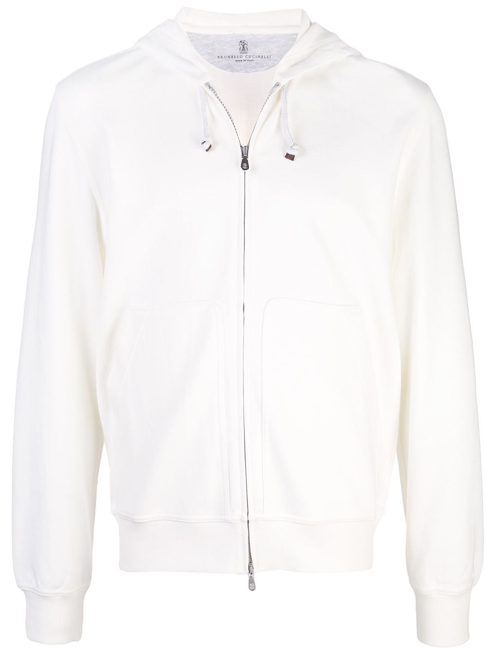 Brunello Cucinelli BRUNELLO CUCINELLI- Cotton Zipped Hoodie