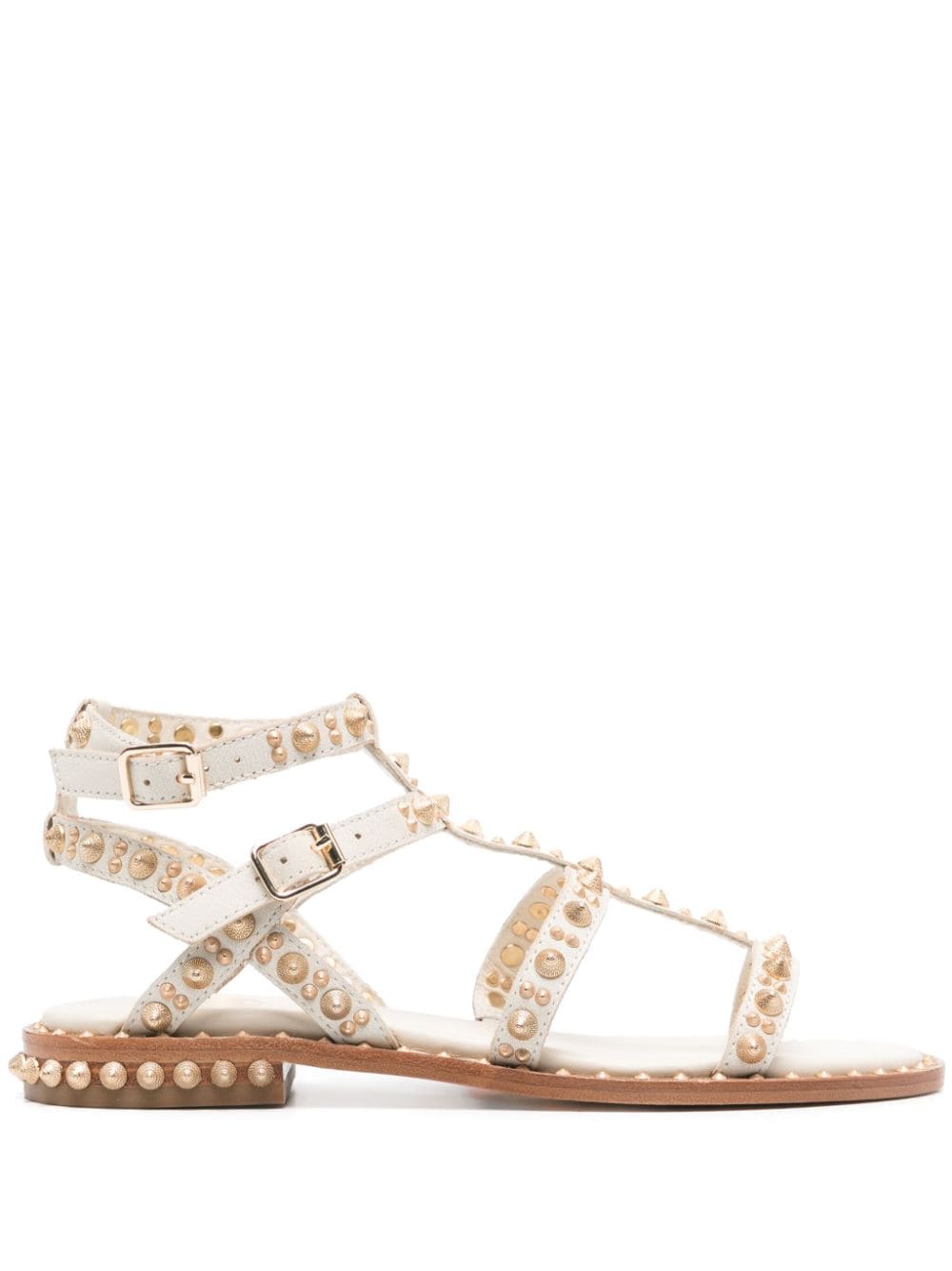 Ash ASH- Pepsy Studded Leather Sandals