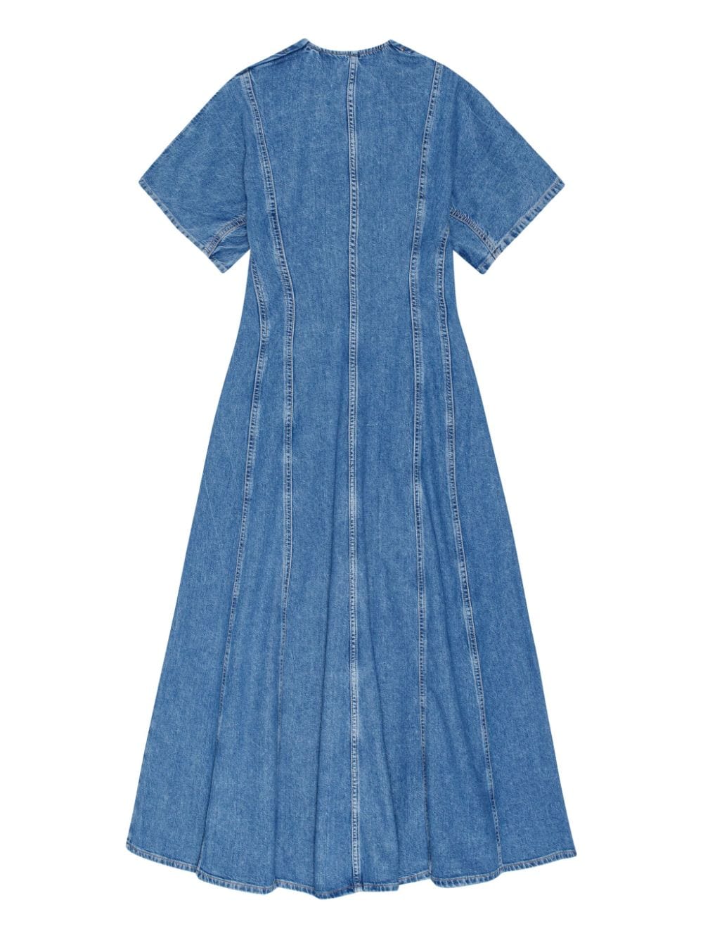 Ganni GANNI- Denim Maxi Dress