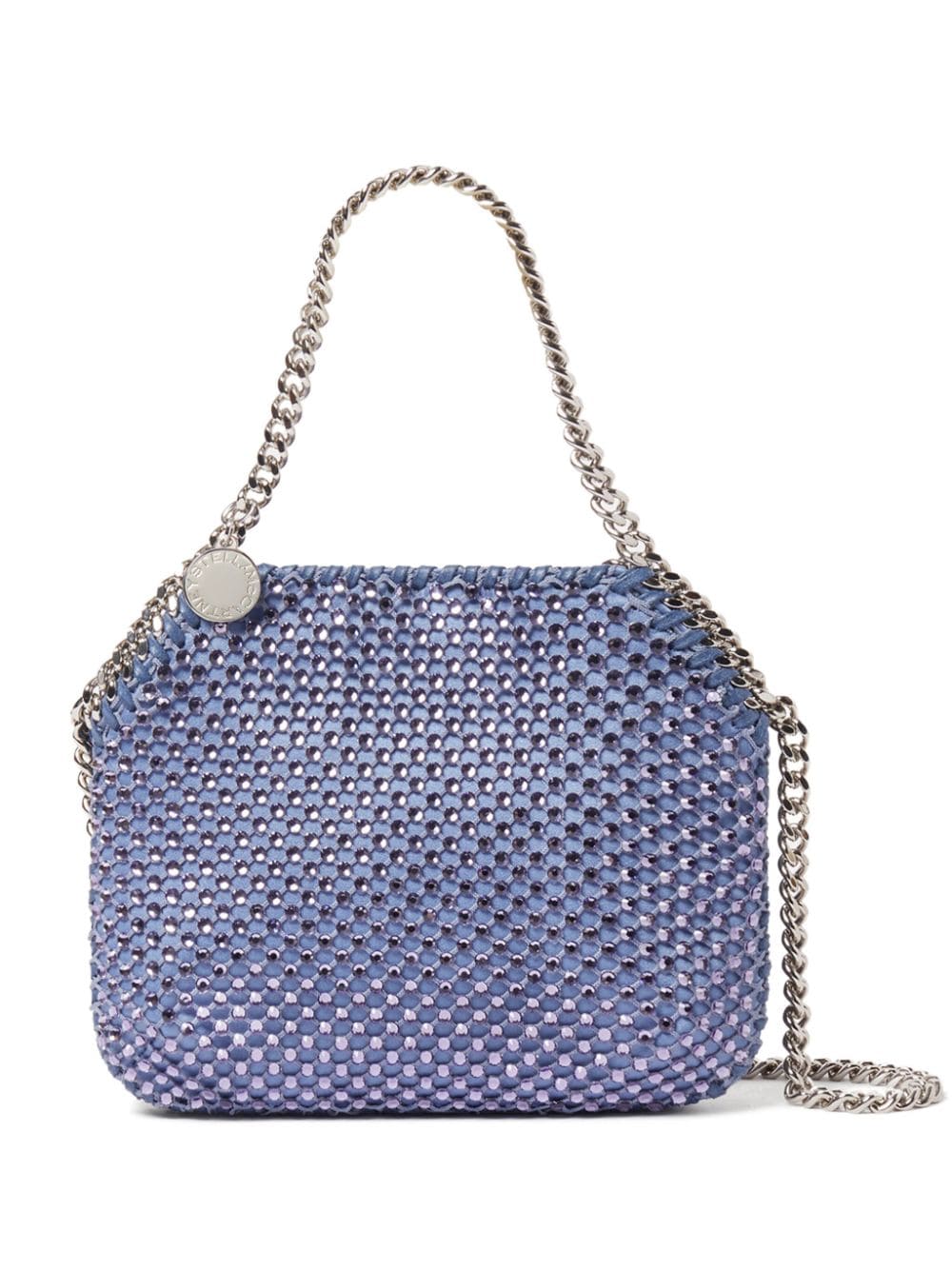 Stella McCartney STELLA MCCARTNEY- Falabella Mini Crystal-embellished Tote Bag