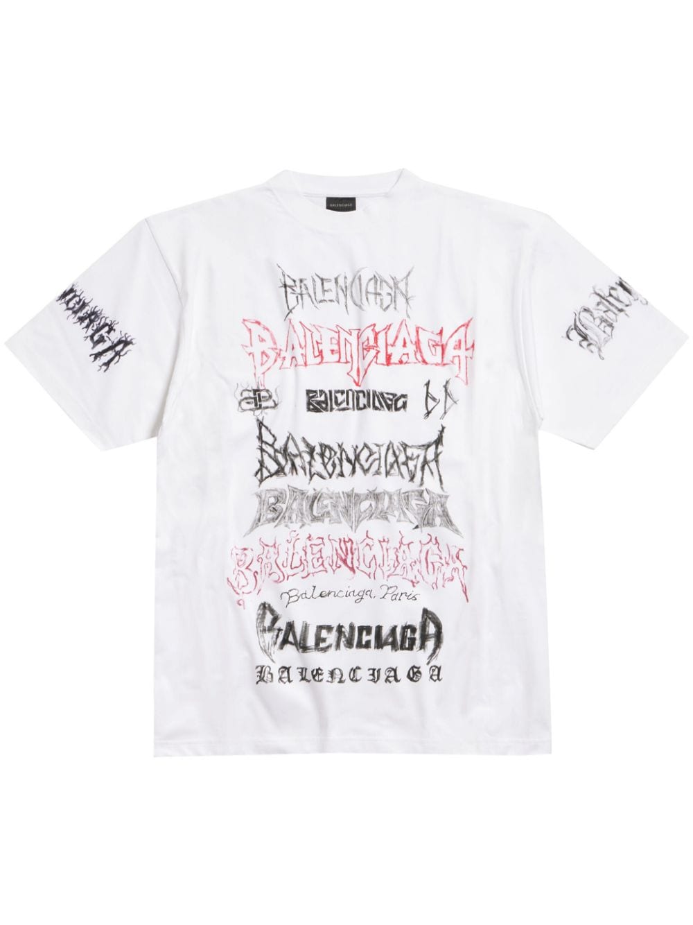 Balenciaga BALENCIAGA- Diy Metal Cotton T-shirt